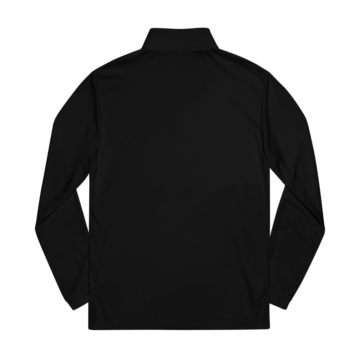 Embroidered Quarter-Zip Pullover — Minimalist White Adidas Pullover